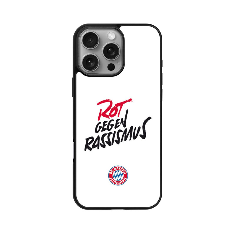 iPhone 16 Pro Max Base Case FCB Rot gegen Rassismus