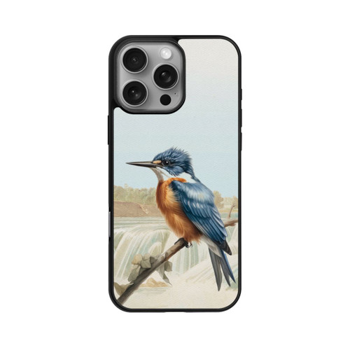 Apple iPhone 16 Pro Max Base Case Eisvogel Retro