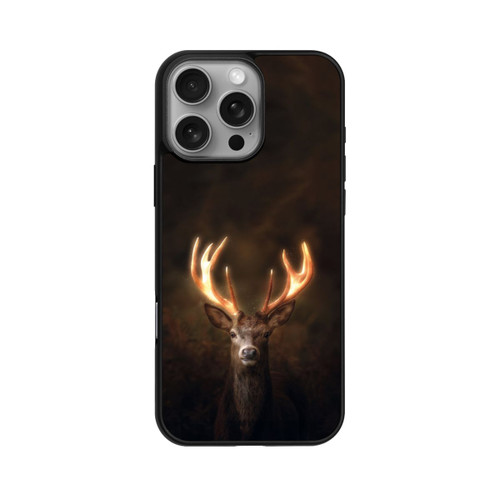 Apple iPhone 16 Pro Max Base Case Hirsch Goldenes Geweih