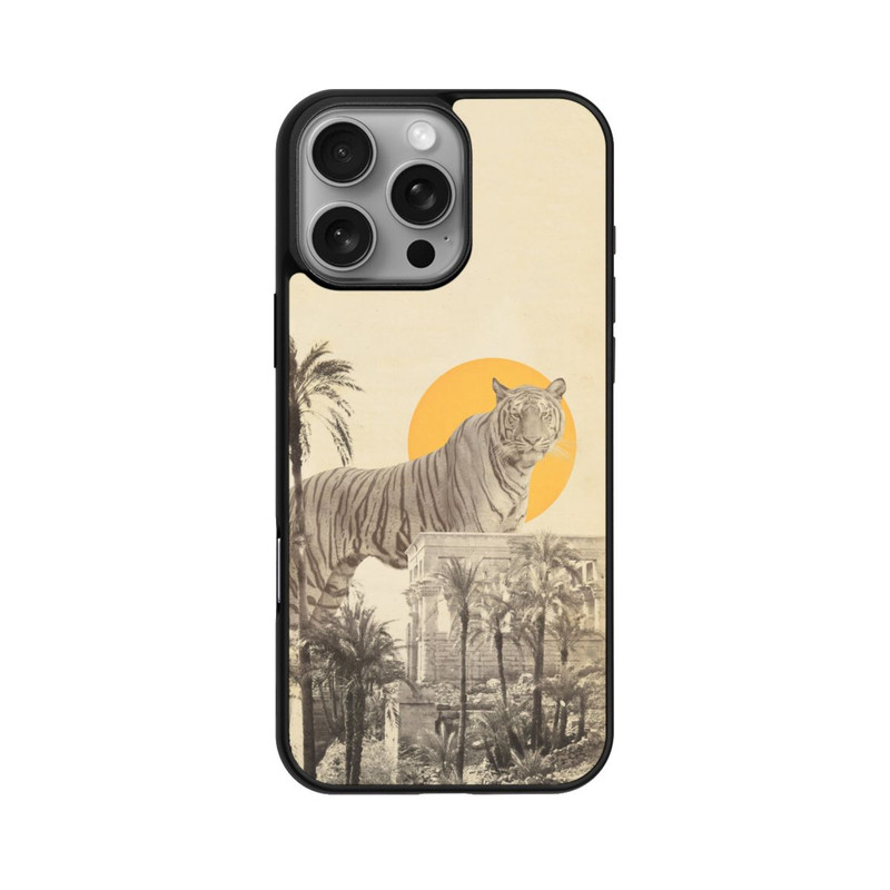 iPhone 16 Pro Max Base Case Giant Tiger in Ruins