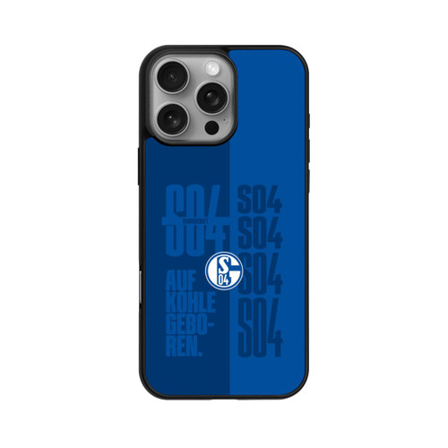Apple iPhone 16 Pro Max Base Case S04 Auf Kohle geboren