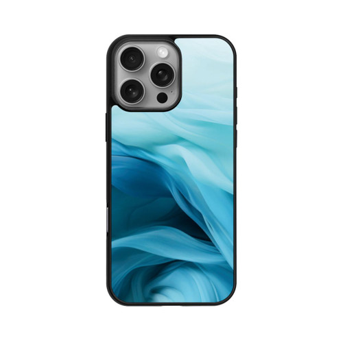 Apple iPhone 16 Pro Max Base Case Smooth Blue Texture
