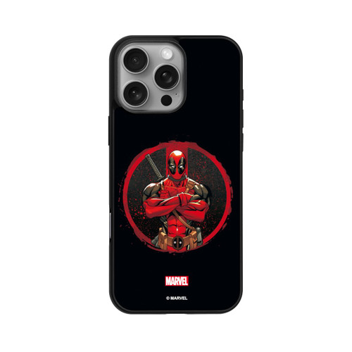 Apple iPhone 16 Pro Max Base Case Deadpool Badge