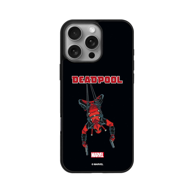 iPhone 16 Pro Max Base Case Deadpool Swinging