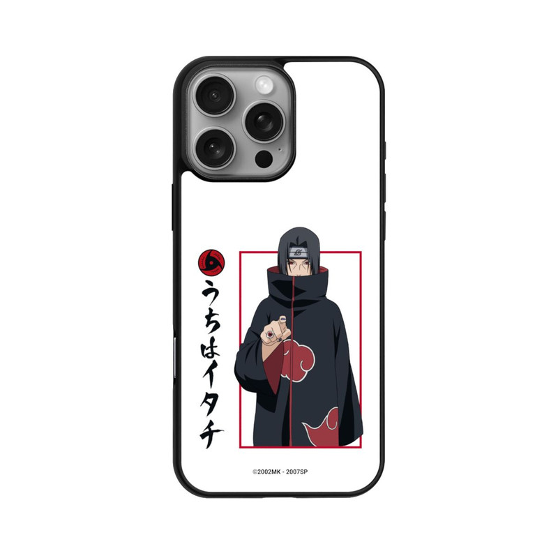 iPhone 16 Pro Max Base Case Itachi Geste Weiß