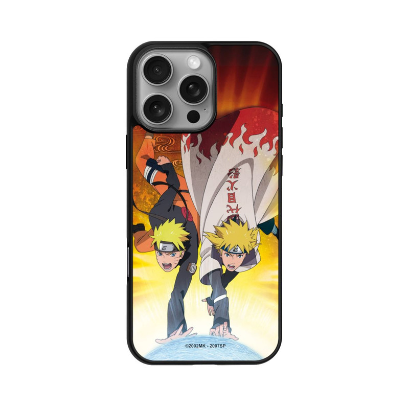 iPhone 16 Pro Max Base Case Naruto Minato Vater und Sohn