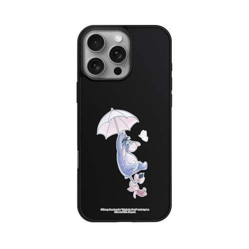 Apple iPhone 16 Pro Max Base Case Winnie Pooh Eeyeore Find Happiness Transparent