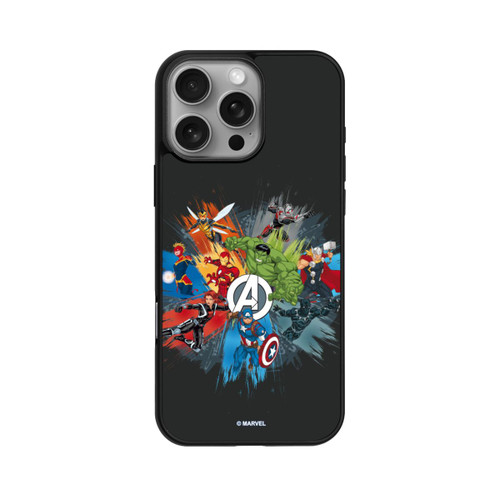 Apple iPhone 16 Pro Max Base Case Marvel's Avengers Black