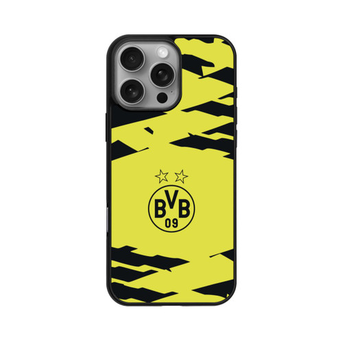 Apple iPhone 16 Pro Max Base Case BVB Sondertrikot Neon