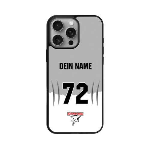 Apple iPhone 16 Pro Max Base Case Kölner Haie Trikotmotiv Personalisierbar