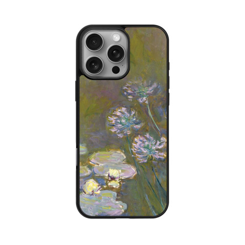 Apple iPhone 16 Pro Max Base Case Waterlilies and Agapanthus