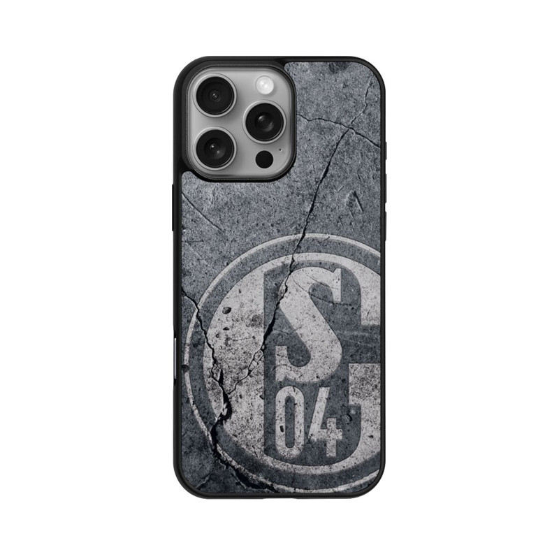 iPhone 16 Pro Max Base Case Schalke 04 Beton Look