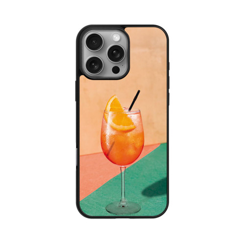 Apple iPhone 16 Pro Max Base Case Cocktail Orange Green