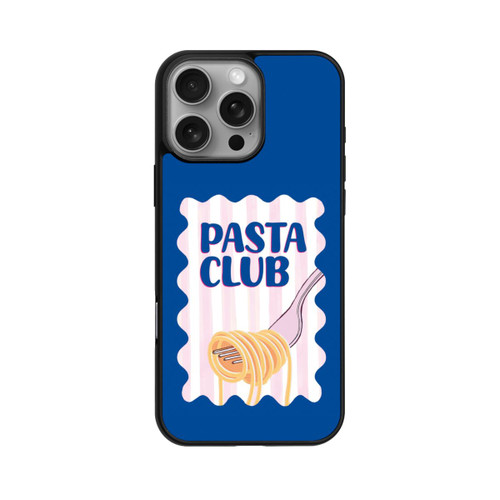 Apple iPhone 16 Pro Max Base Case Pasta Club in Blue and Pink