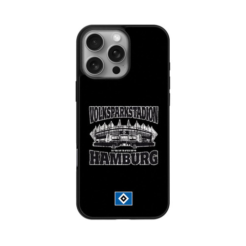 Apple iPhone 16 Pro Max Base Case HSV Volksparkstadion Schwarz