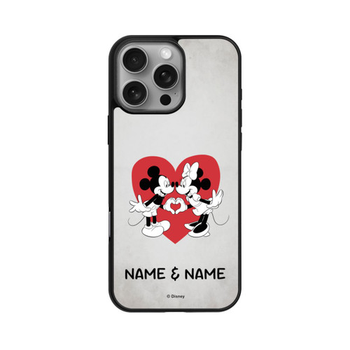 Apple iPhone 16 Pro Max Base Case Minnie und Micky Personalisierbar