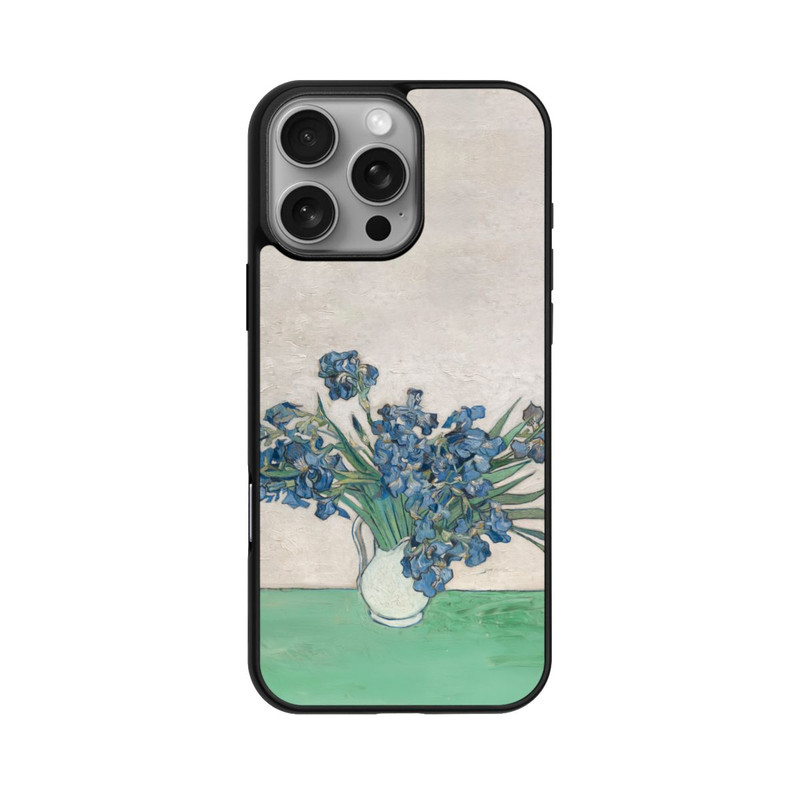 iPhone 16 Pro Max Base Case Irises, by Vincent Van Gogh