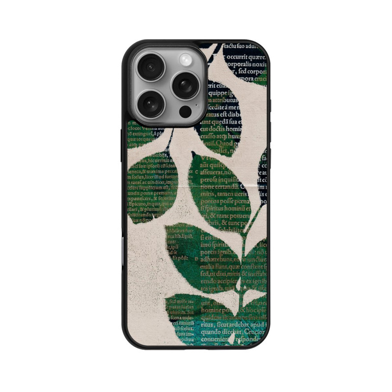 iPhone 16 Pro Max Base Case Leaves, 2024, by Marco Campedelli