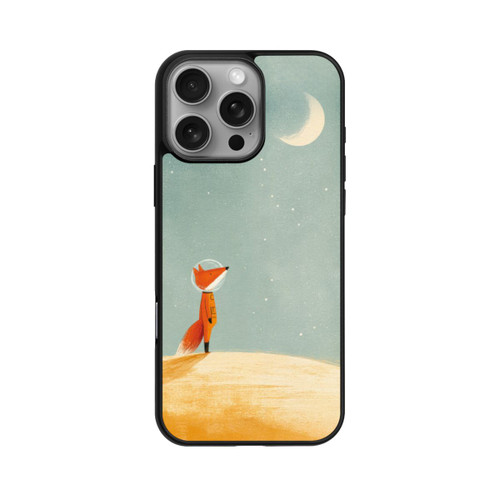 Apple iPhone 16 Pro Max Base Case Fuchs im Mondlicht