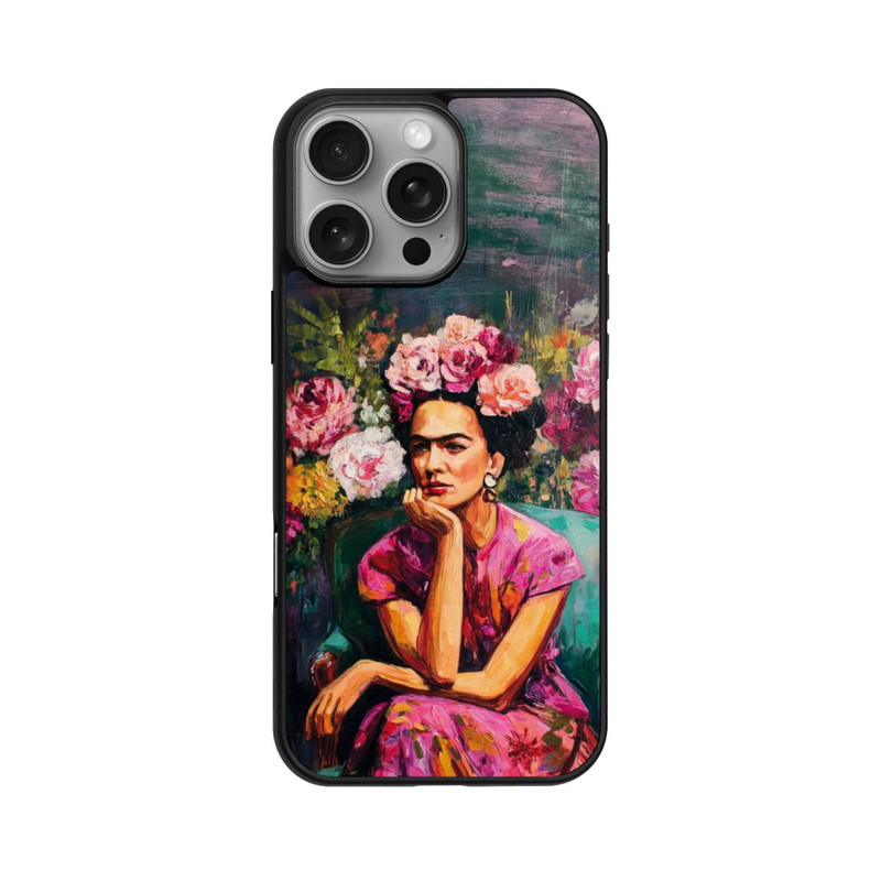 iPhone 16 Pro Max Base Case Mexikanische Ikone Poetin der Farben