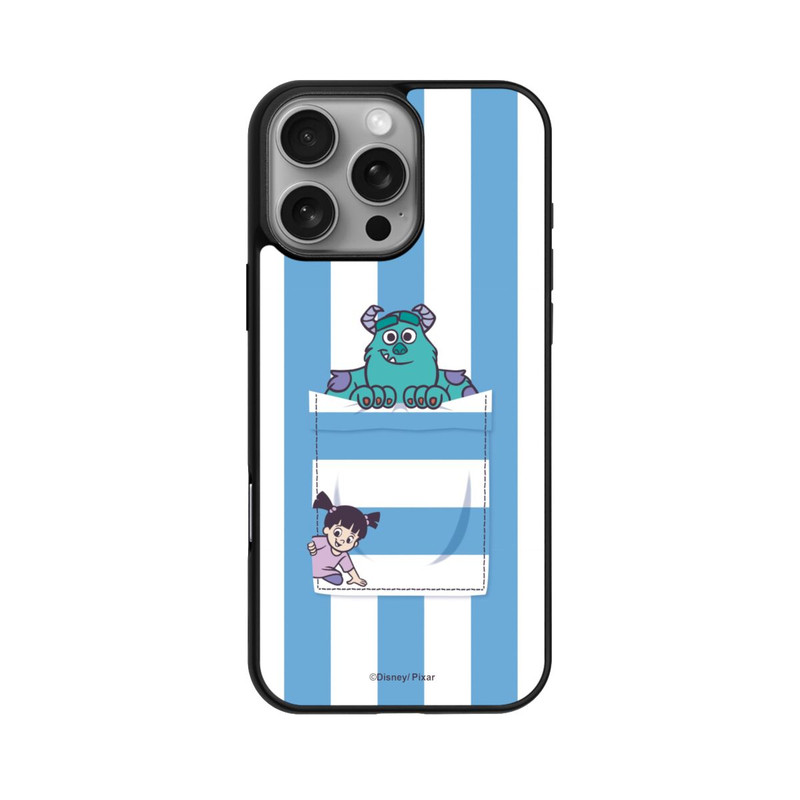 iPhone 16 Pro Max Base Case Monster AG Striped Pattern