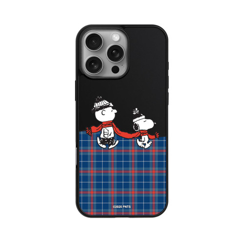 Apple iPhone 16 Pro Max Base Case Peanuts Weihnachtspulli Transparent