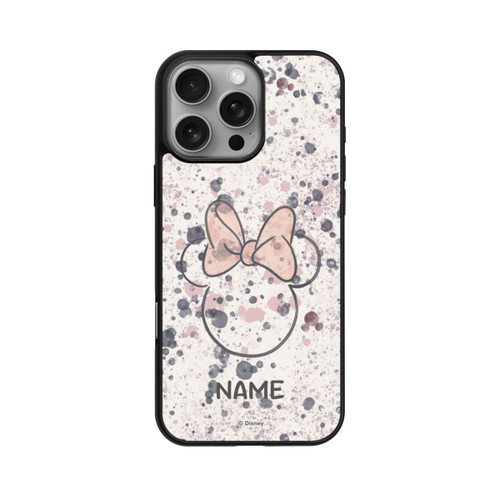 Apple iPhone 16 Pro Max Base Case Minnie Watercolor Personalisierbar