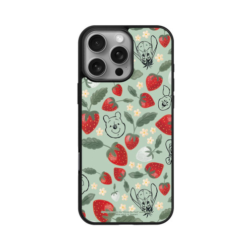 Apple iPhone 16 Pro Max Base Case Winnie the Pooh Strawberries