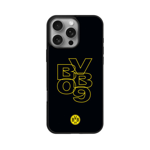 Apple iPhone 16 Pro Max Base Case BVB09 Gelb Schwarz