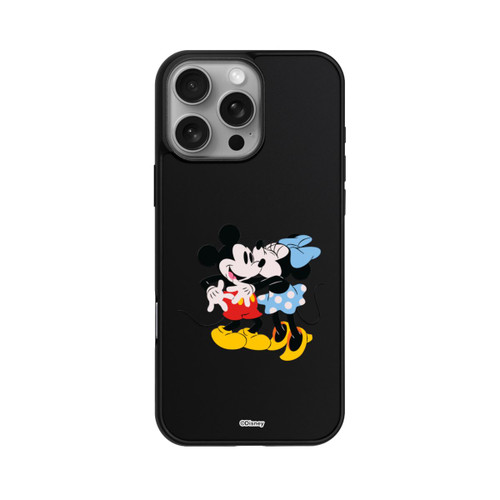 Apple iPhone 16 Pro Max Base Case Mickey and Minnie Magical Couple Transparent