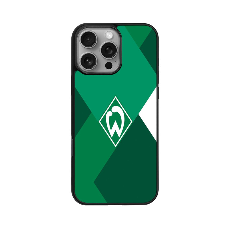 iPhone 16 Pro Max Base Case Werder Bremen Rautenmuster