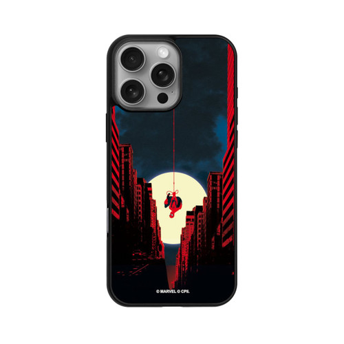 Apple iPhone 16 Pro Max Base Case Spider-Man Marvel between Skyscrapers