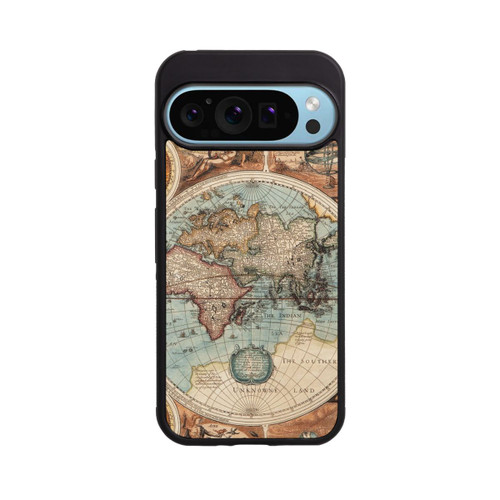 Google Pixel 9 Pro Base Case Vintage Weltkarte