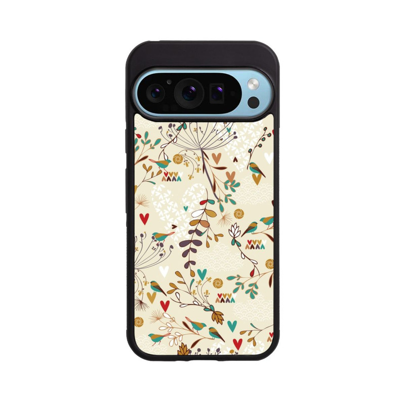 Pixel 9 Pro Base Case Blumenwildnis