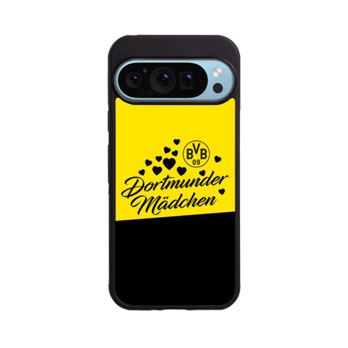 Google Pixel 9 Pro Base Case BVB Dortmunder Mädel Herzen