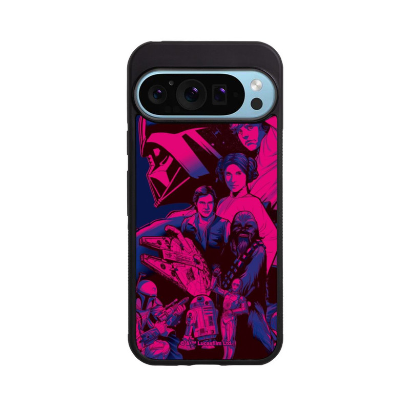 Pixel 9 Pro Base Case StarWars Charaktere - Ultraviolet