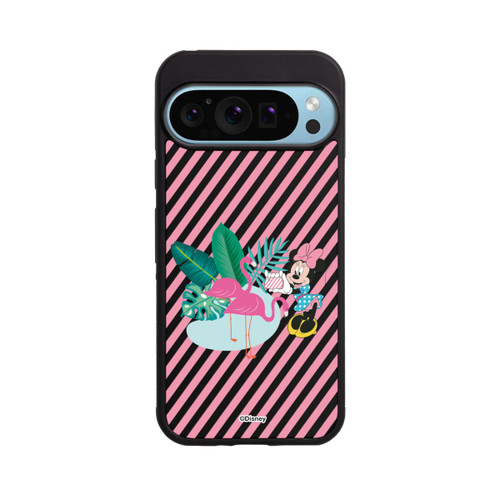 Google Pixel 9 Pro Base Case Minnie Flamingo ohne Hintergrund