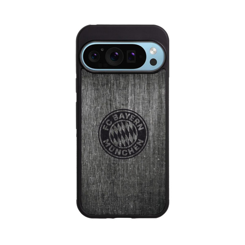 Pixel 9 Pro Base Case Metalllook FCB Logo einfarbig