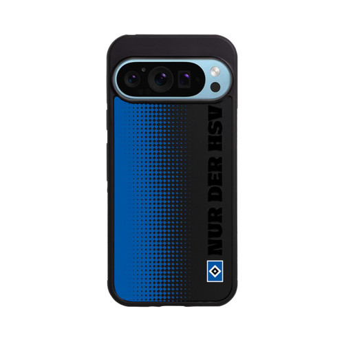 Google Pixel 9 Pro Base Case Nur der HSV - Rautenraster Blau - ohne Hintergrund
