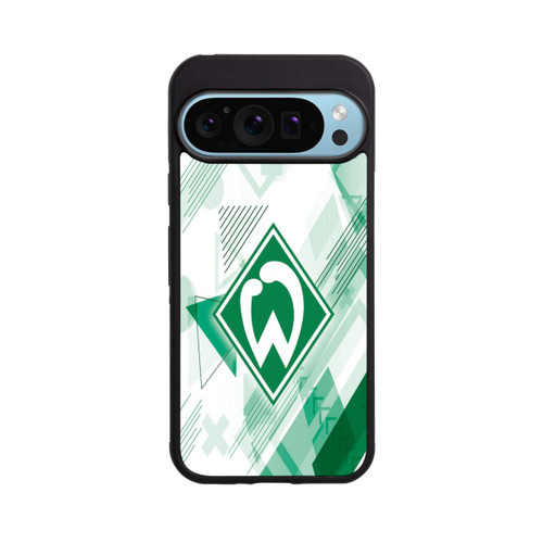 Google Pixel 9 Pro Base Case Weiße Grafikelemente - Werder Bremen