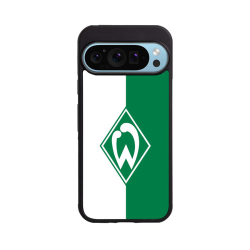 Google Pixel 9 Pro Base Case Weiß-Grün - Werder Bremen