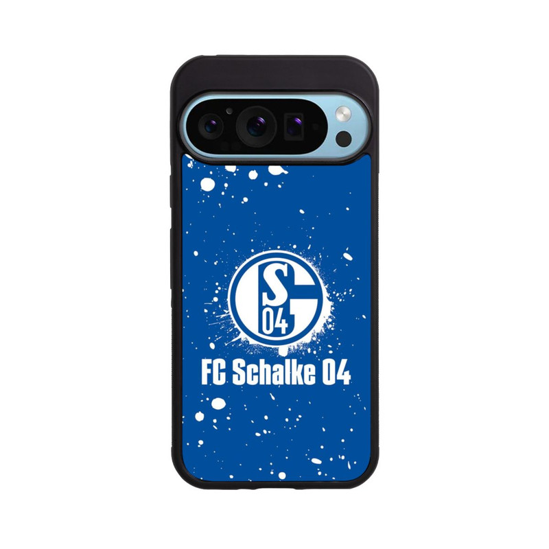 Pixel 9 Pro Base Case Schalke 04 - Spraylogo