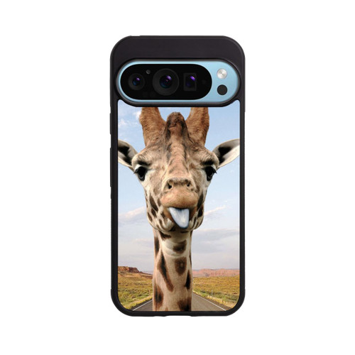 Google Pixel 9 Pro Base Case Giraffe auf der Straße