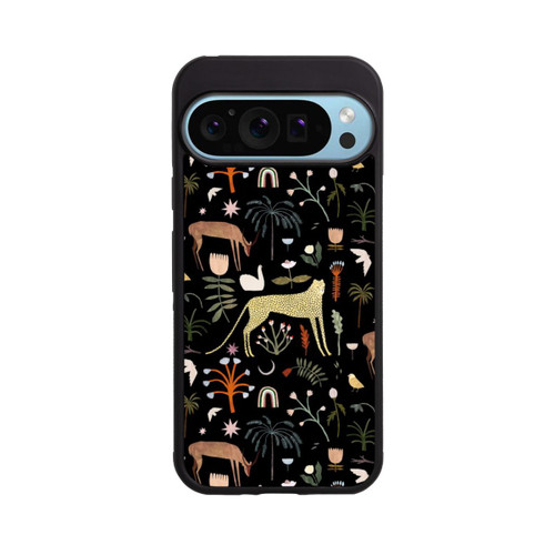 Google Pixel 9 Pro Base Case Wilde Gartenbuchstaben von Léa Le Pivert