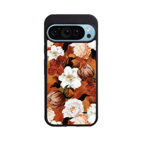 Google Pixel 9 Pro Base Case Üppige Vintage Pfingstrosen Und Rosen