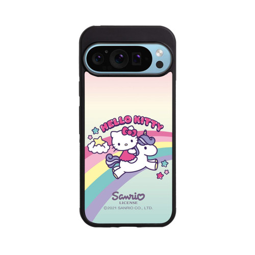 Google Pixel 9 Pro Base Case Hello Kitty Regenbogen 