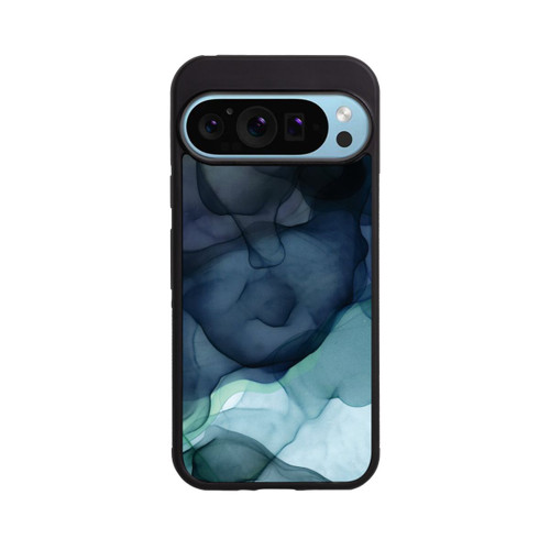 Google Pixel 9 Pro Base Case Flüssig Kunst Dämmerungsstimmung