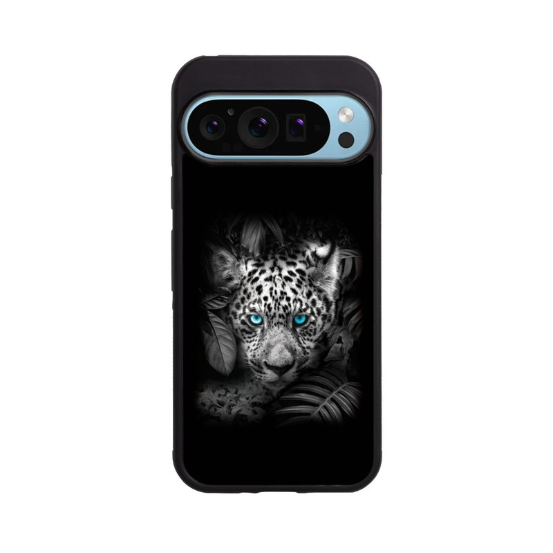 Pixel 9 Pro Base Case Jaguar Schwarz Dschungel