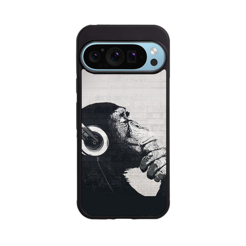 Pixel 9 Pro Base Case Musiker Affe