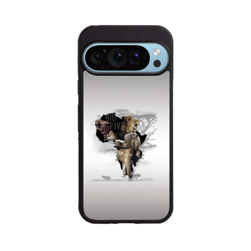 Google Pixel 9 Pro Base Case Big Five Africa Animals